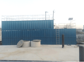 安徽巢湖自来水厂加装保温层一体化净水器工程